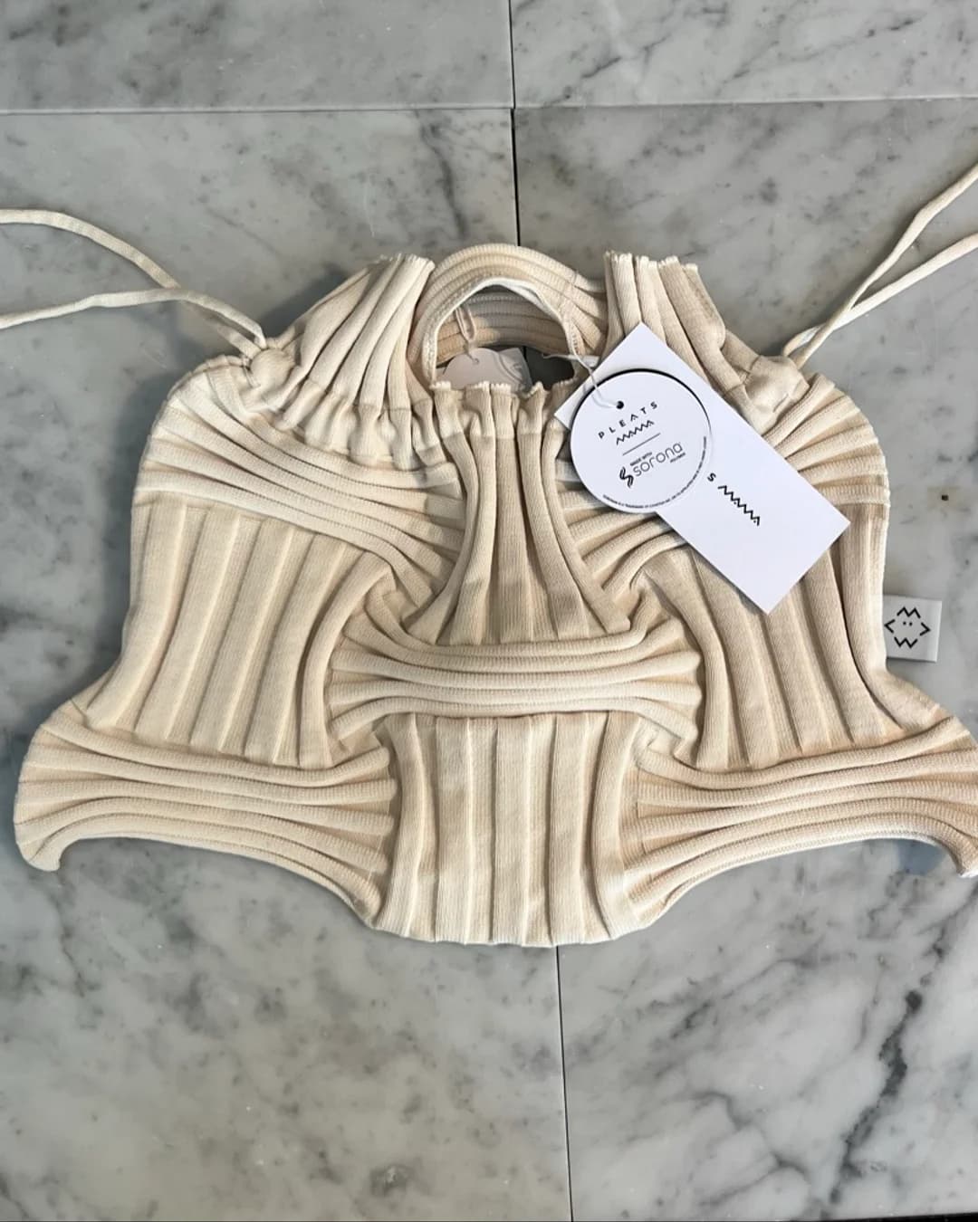 Pleats Tote Bag