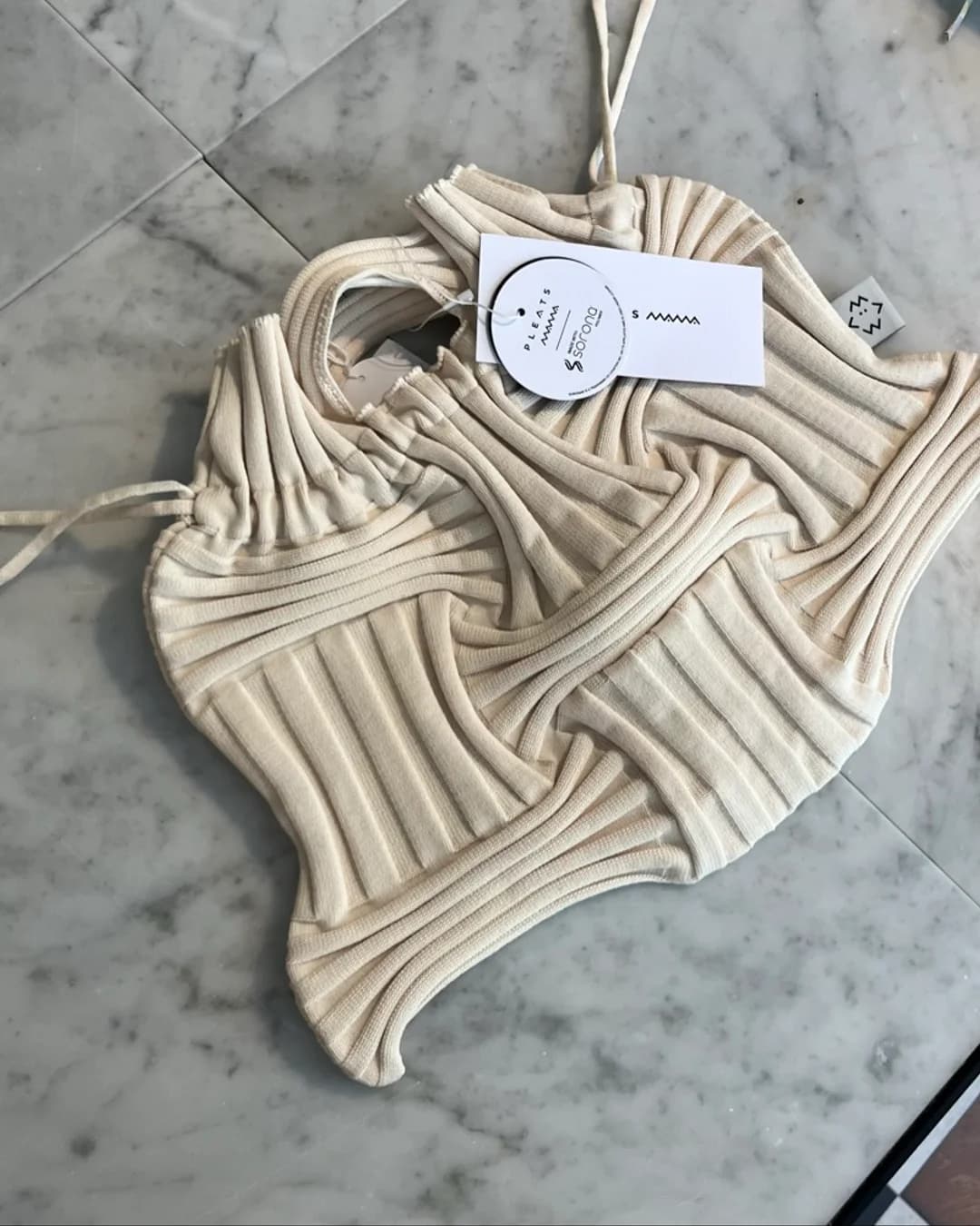 Pleats Tote Bag