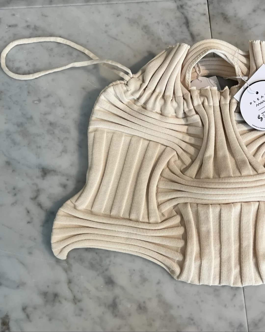 Pleats Tote Bag